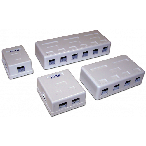 Wall mounting box for Keystones